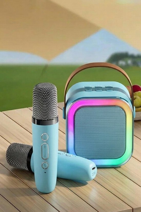 Mic Drop Karaoke Speaker Set